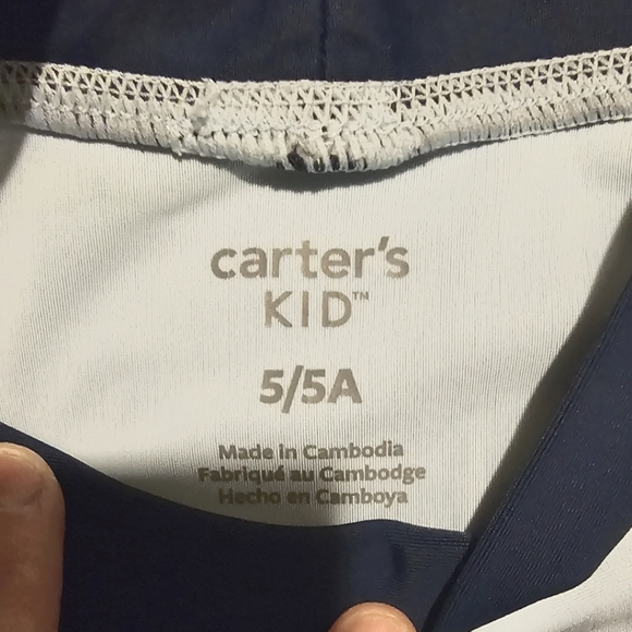 Carters Boys (Size-5) Rashguard Shirt - Picture 3 of 3